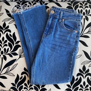 Wild Fable High Rise Straight Ankle Jeans